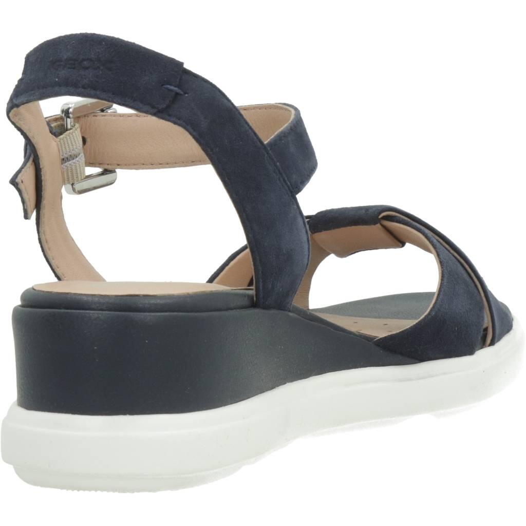 Sandales Geox Modèle D Pisa Couleur Bleu 3/5