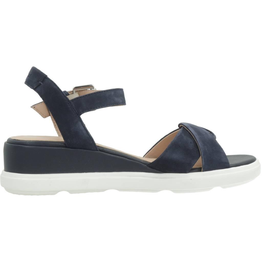 Sandales Geox Modèle D Pisa Couleur Bleu 4/5