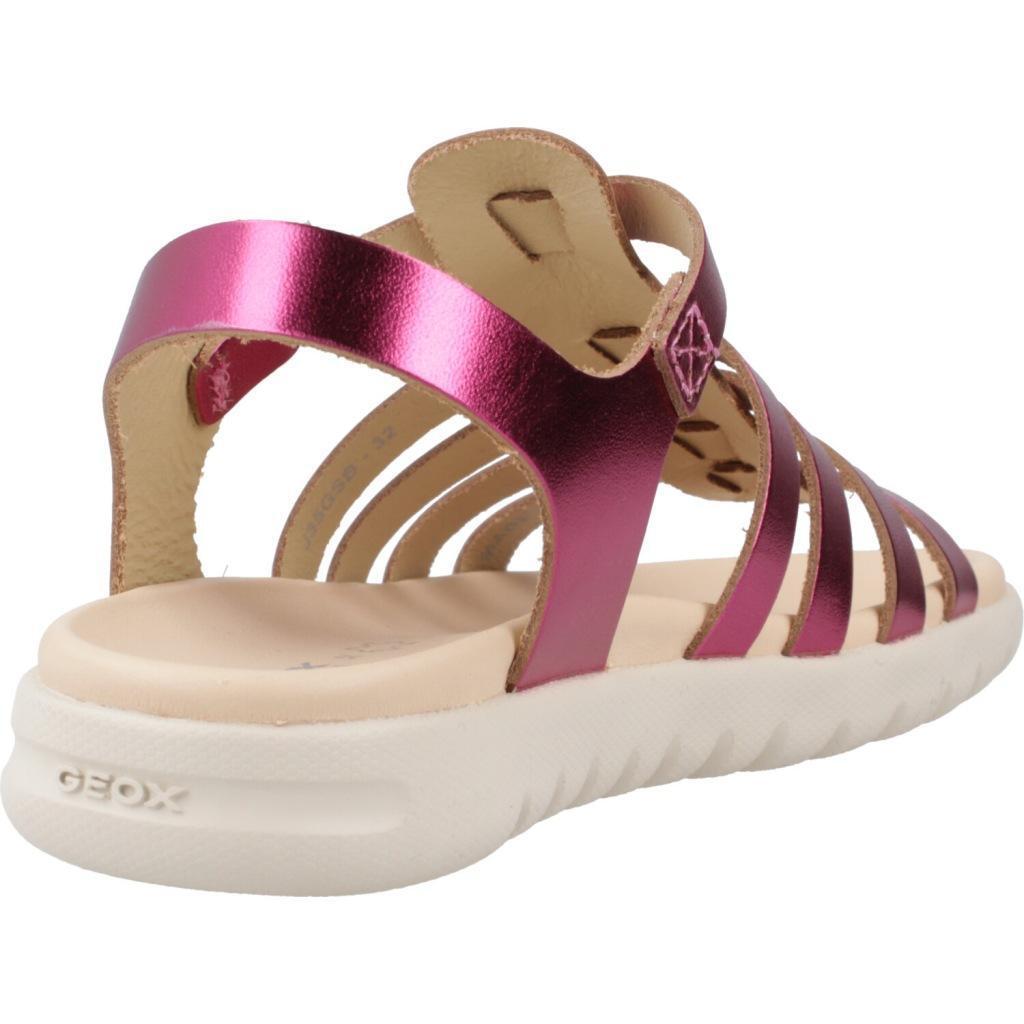 Sandali Geox Modello J S. Soleima G.b - Metal.lea Colore Rosa 3/5