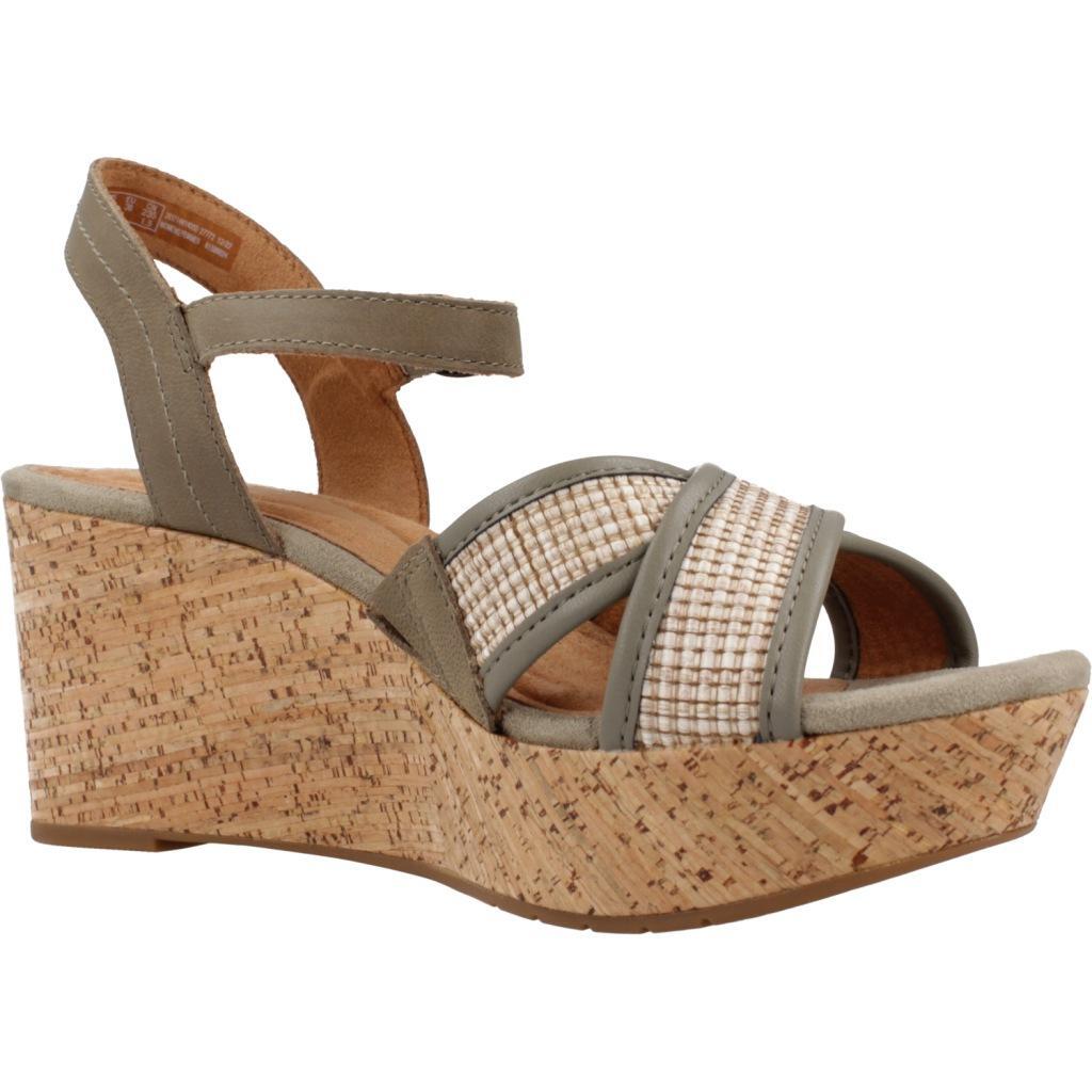 Sandales Clarks Modèle 26171441c Couleur Vert 5/5