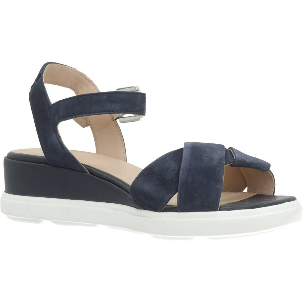 Sandales Geox Modèle D Pisa Couleur Bleu 5/5