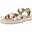 Sandalen Geox Model J S.soleima G.a Kleur Brons Metaal