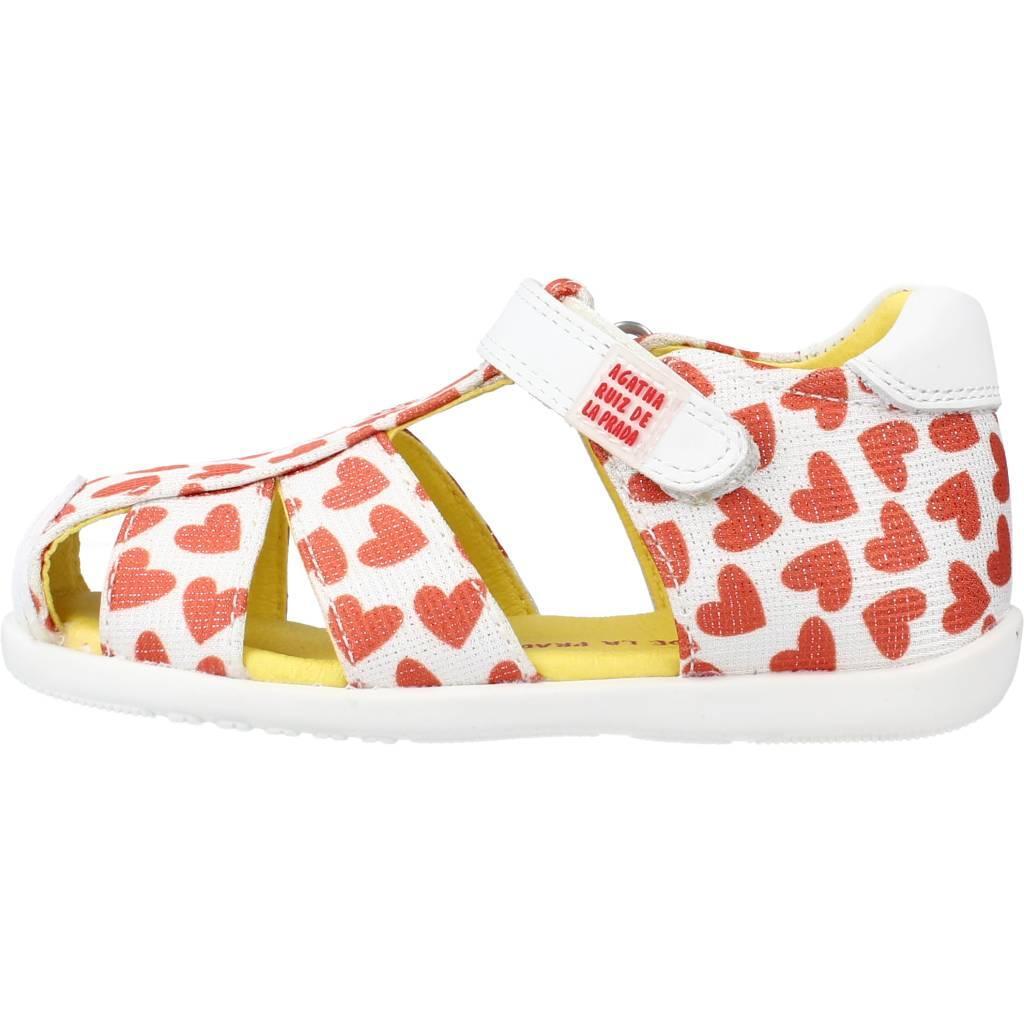 Sandales Agatha Ruiz De La Prada Modèle 212900 Couleur Blanc 2/5