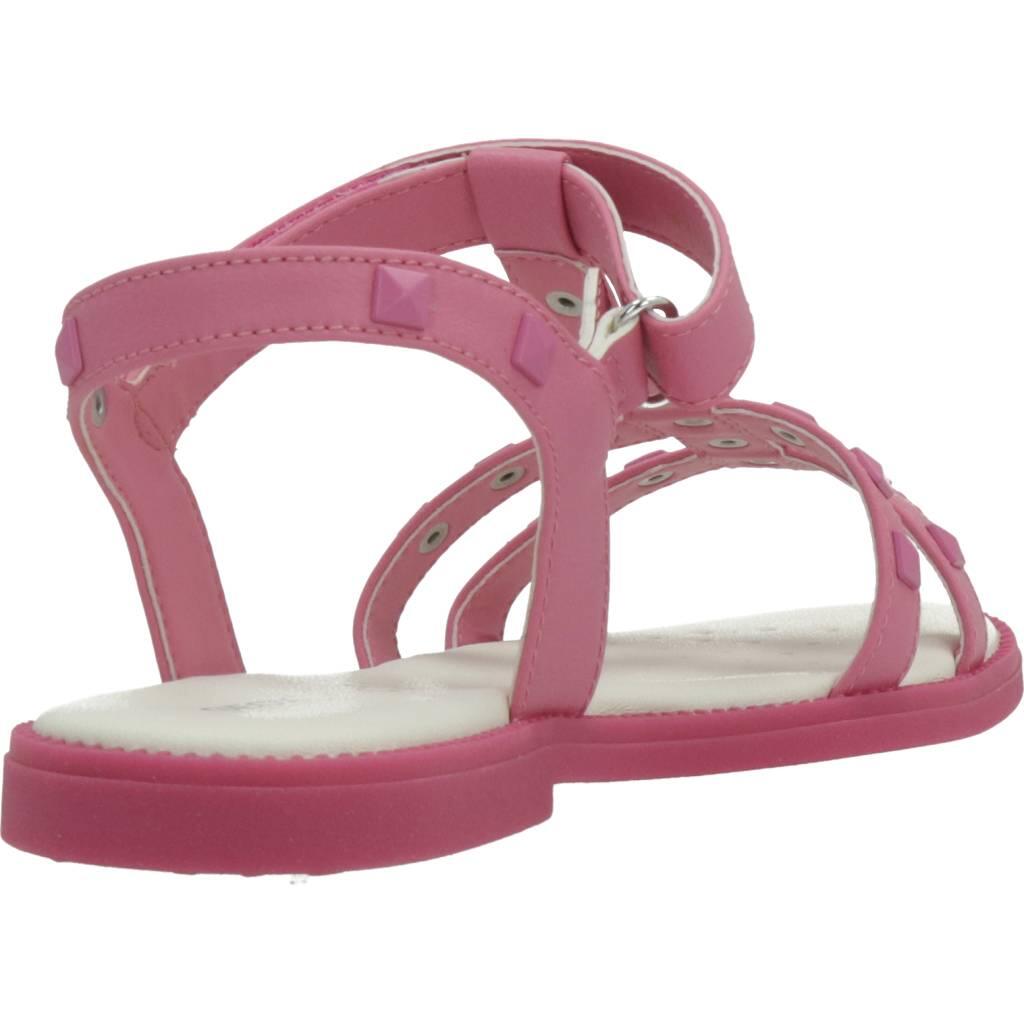 Sandales Geox Modèle J Sandal Karly Girl Couleur Rose 3/5