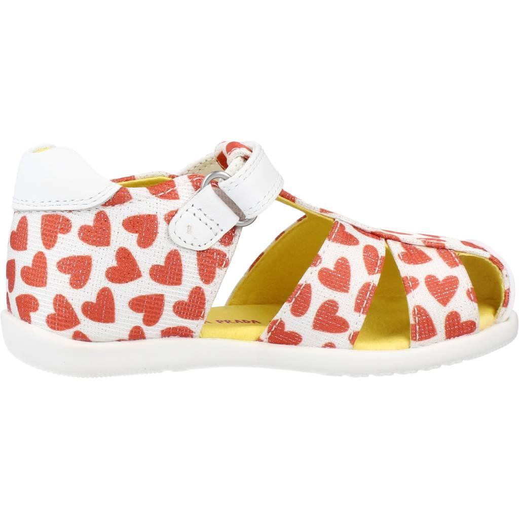 Sandales Agatha Ruiz De La Prada Modèle 212900 Couleur Blanc 4/5