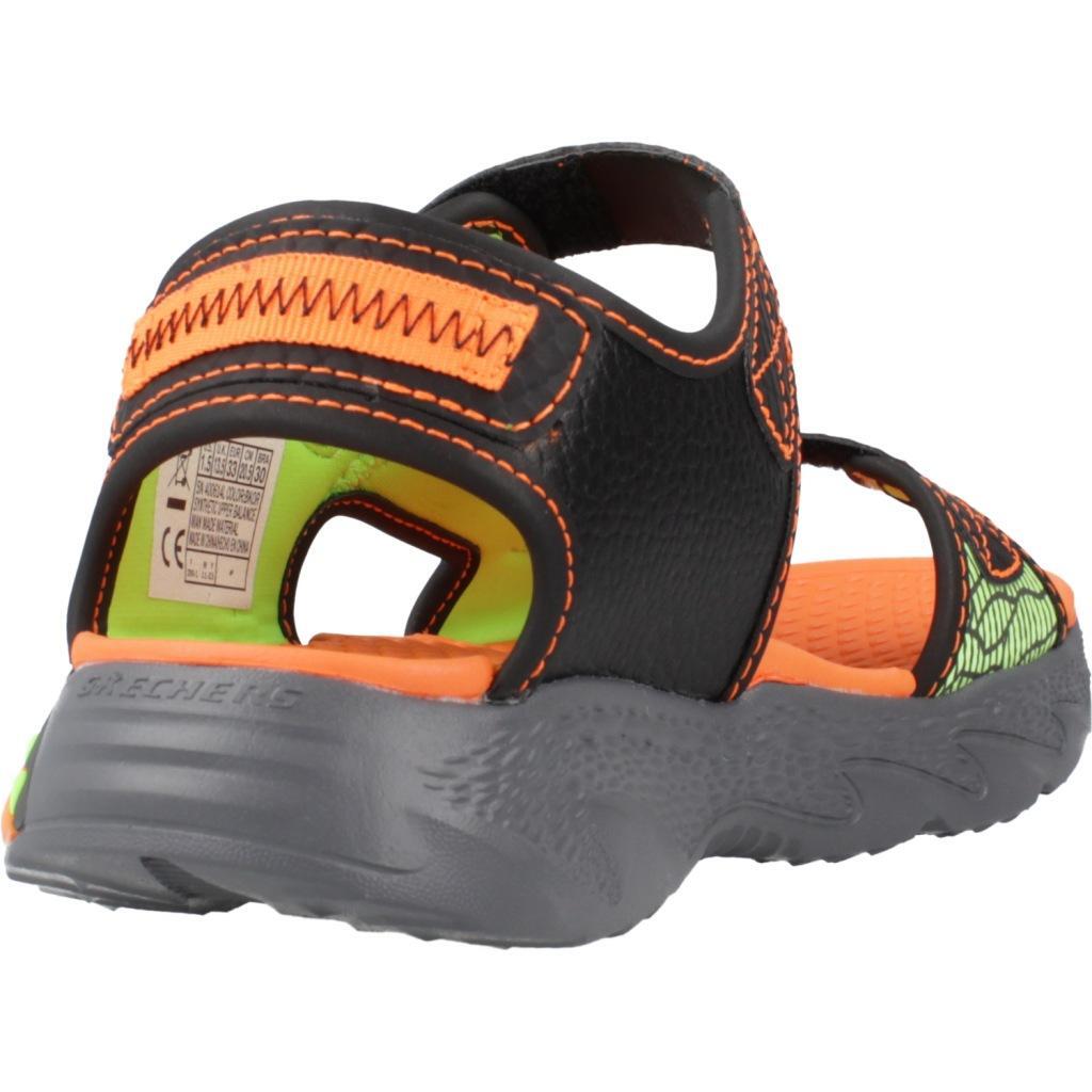 Sandali Skechers Modello Creature-splash Colore Nero 3/5