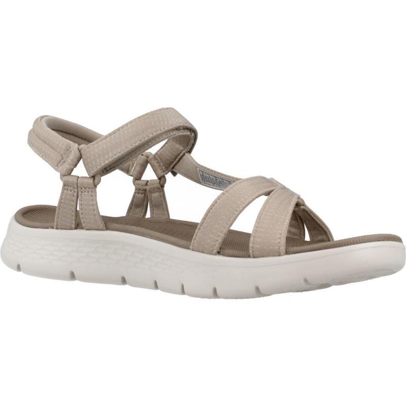 Sandale Skechers Model Go Walk Flex Sandal Culoare Maro Deschis