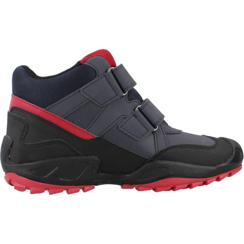 Botas Geox Modelo J New Savage Boy B A Cor Azul 4/5