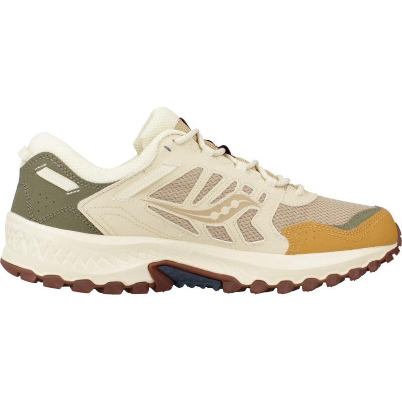 Baskets Saucony Modèle Grid Peak Couleur Brun Clair