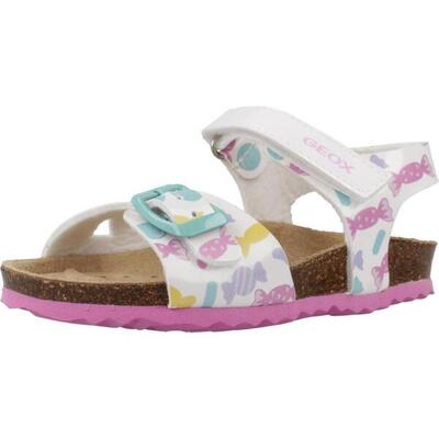 Sandalen Geox Modell B Sandal Chalki Girl Farbe Weiß