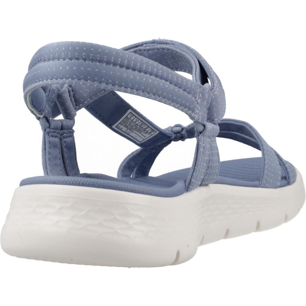 Sandali Skechers Modello Go Walk Flex Sandal Colore Blu 3/4