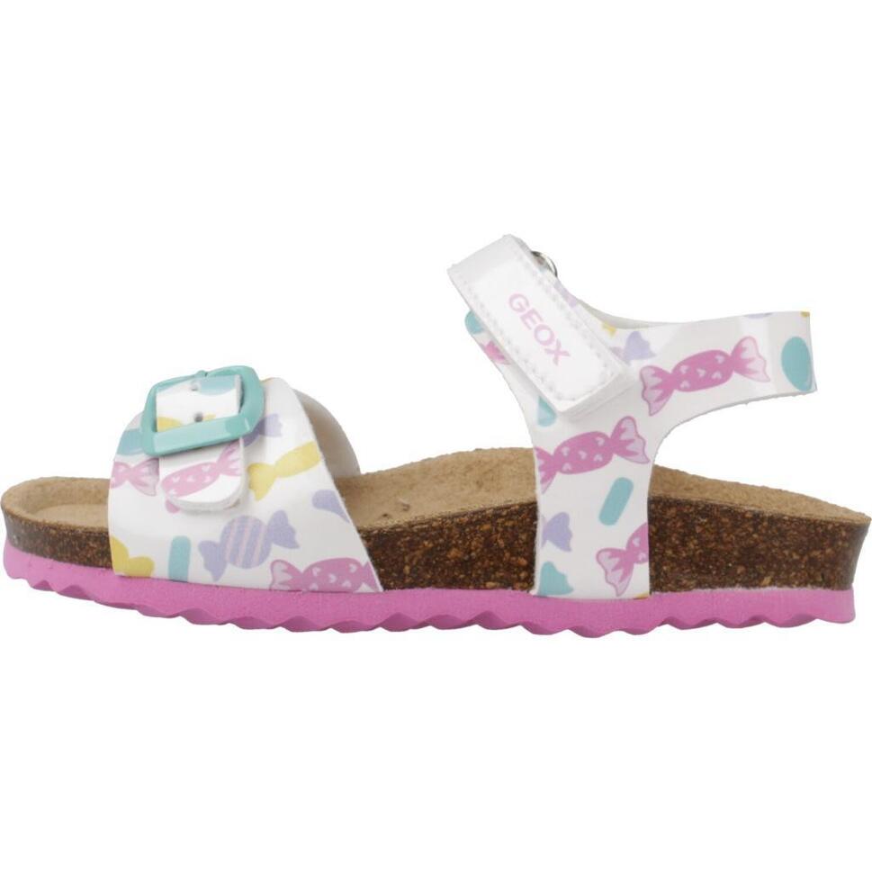 Sandały GEOX B SANDAL CHALKI GIRL Biały