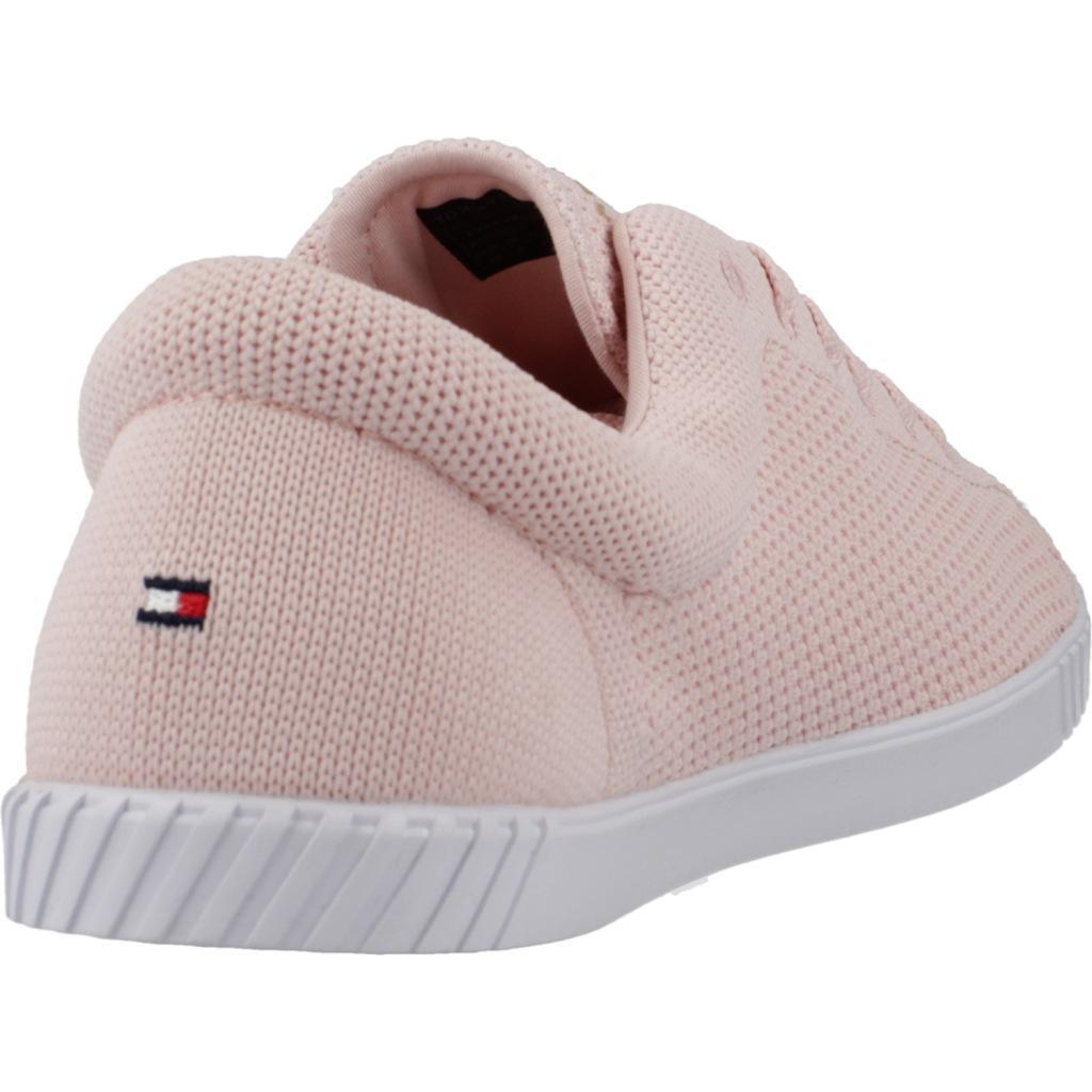 Zapatillas mujer Tommy Hilfiger Flag Lace Up Sneaker Kni 3/5