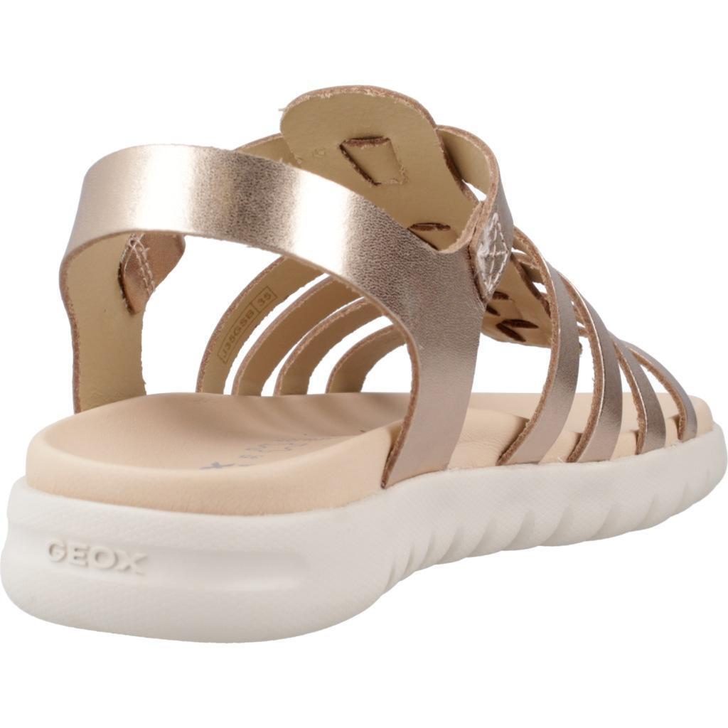 Sandales Geox Modèle J S. Soleima G.b - Metal.lea Couleur Bronze 3/5