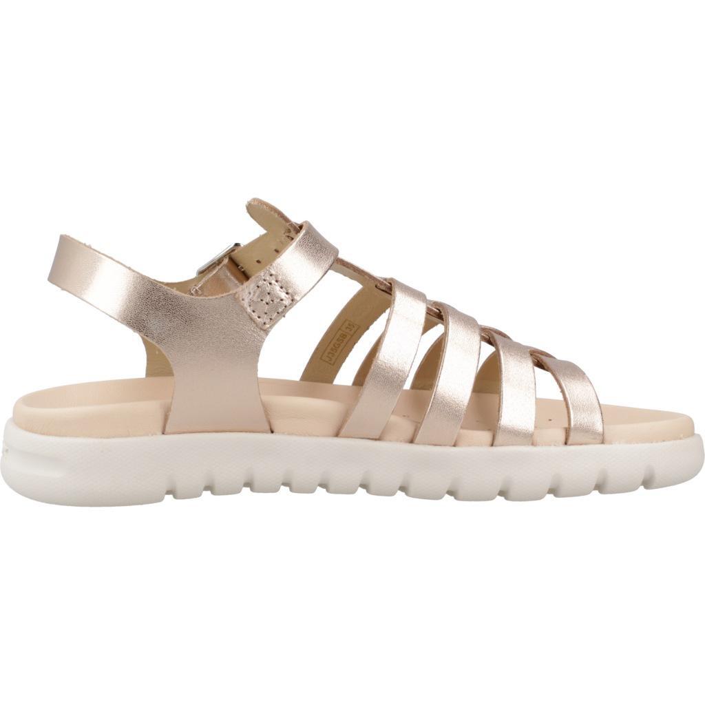 Sandales Geox Modèle J S. Soleima G.b - Metal.lea Couleur Bronze 4/5