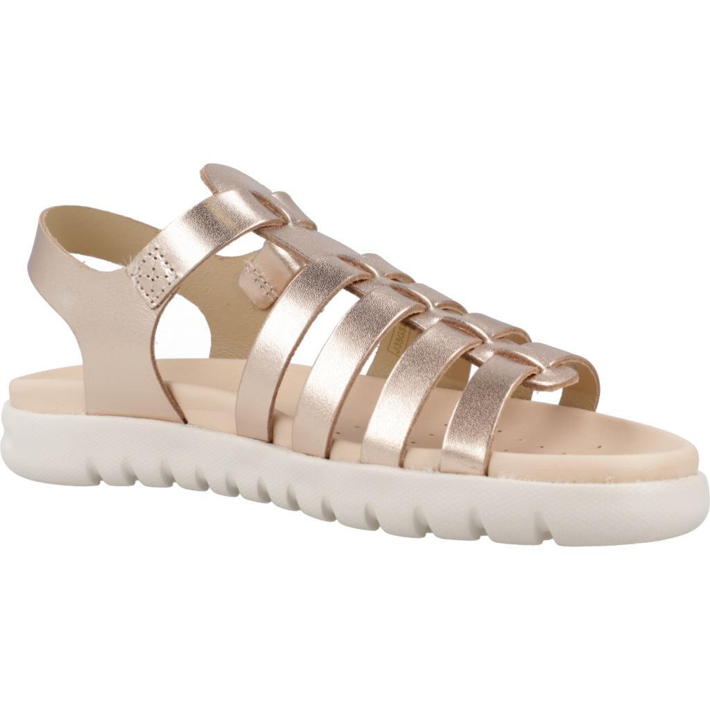 Sandales Geox Modèle J S. Soleima G.b - Metal.lea Couleur Bronze 5/5