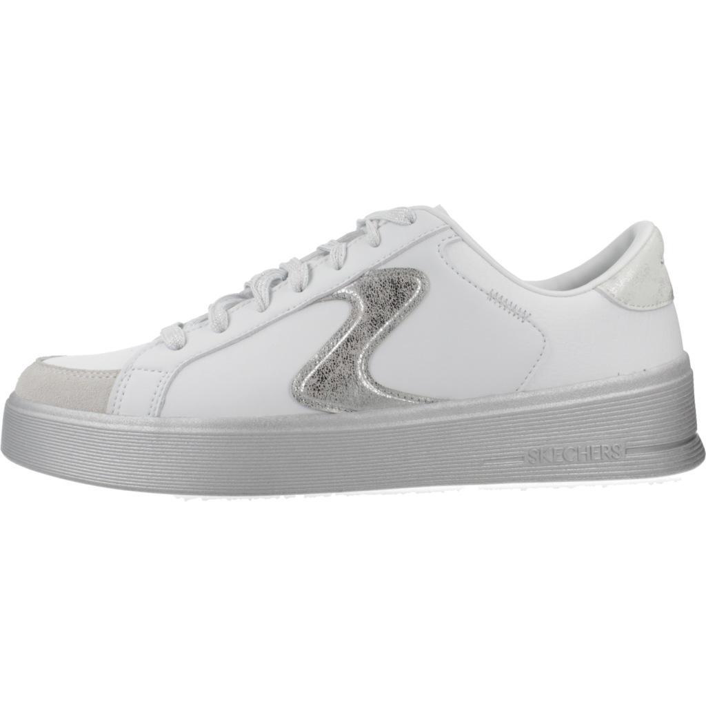 Baskets Skechers Modèle Hiland - Quite Chic Couleur Blanc 2/5