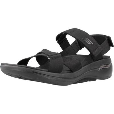 Sandalias Mujer Skechers Go Walk Arch Fit Sandal Negro