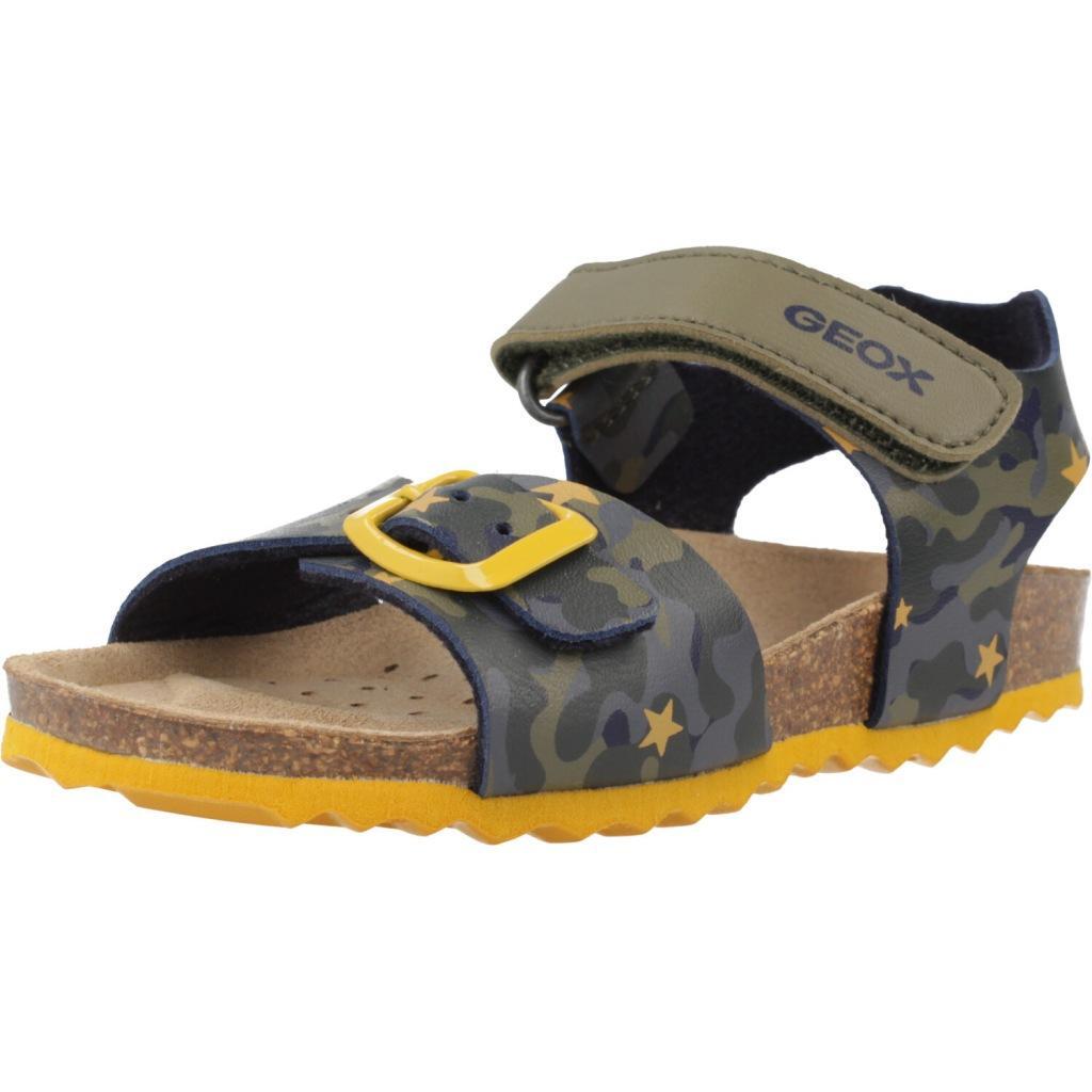Sandały GEOX B SANDAL CHALKI BOY Zielony