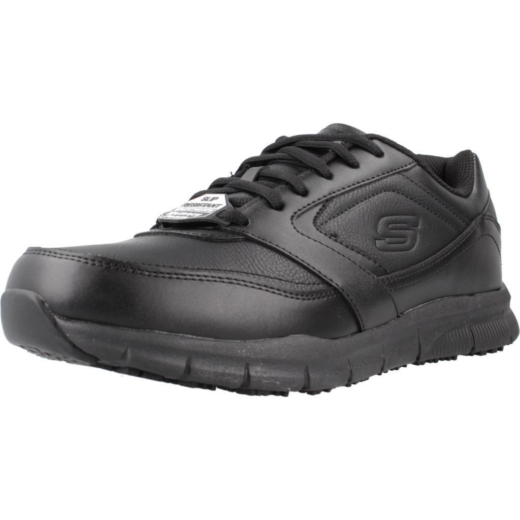 Skechers - Baskets Skechers Modèle Nampa Couleur Noir - Chaussures De Sport - Noir - 45 - Decathlon