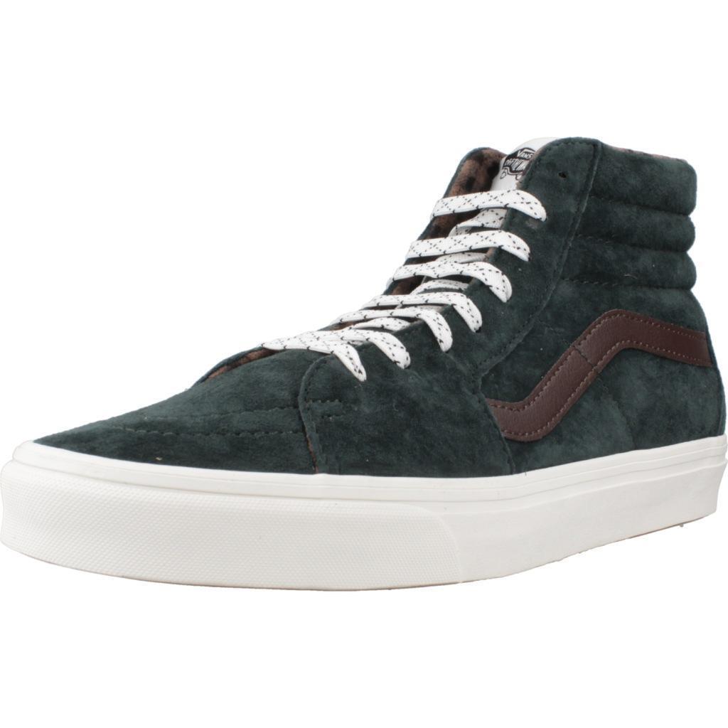 Ténis vans modelo sk8-hi cor verde