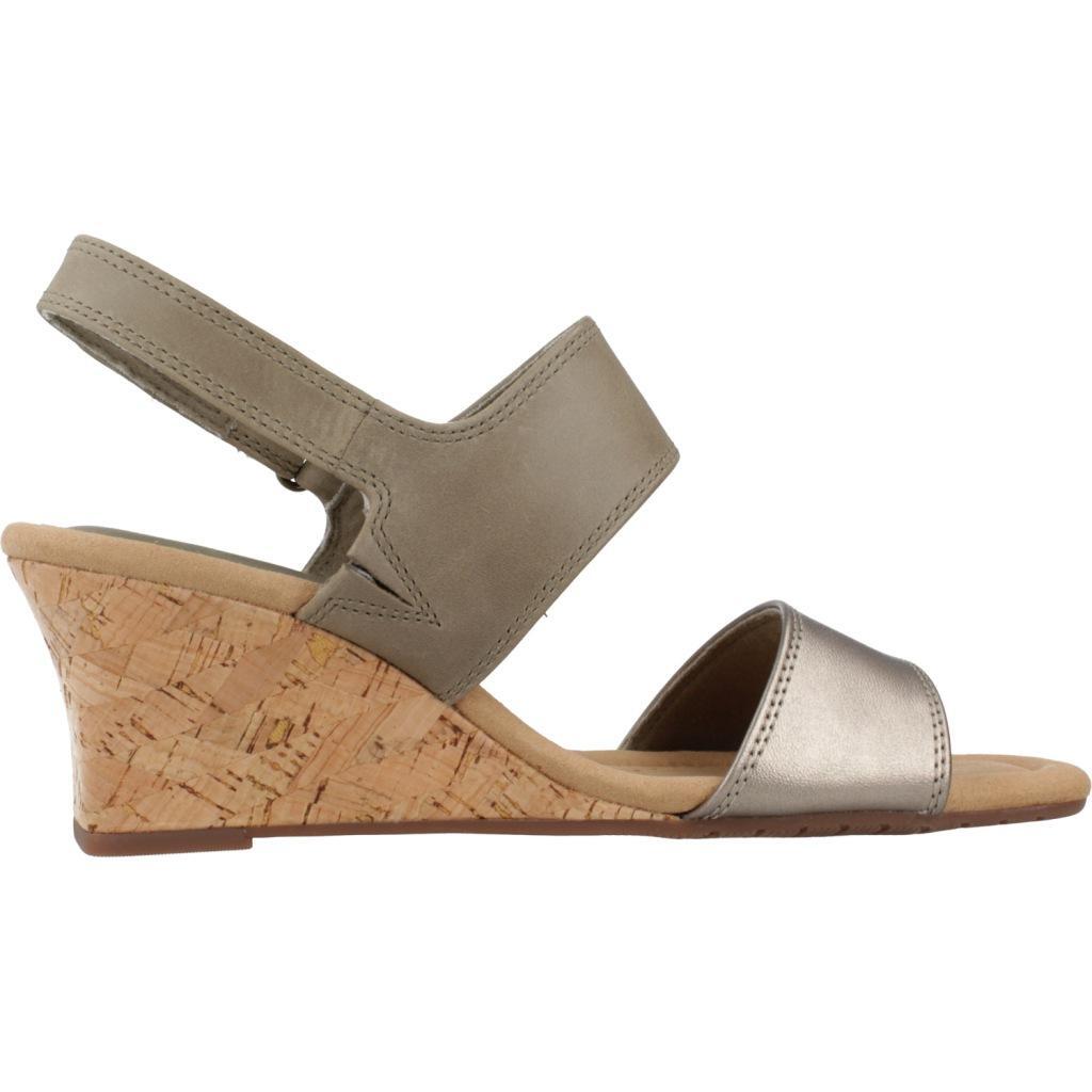 Sandales Clarks Modèle Kyarra Faye Couleur Vert 4/5