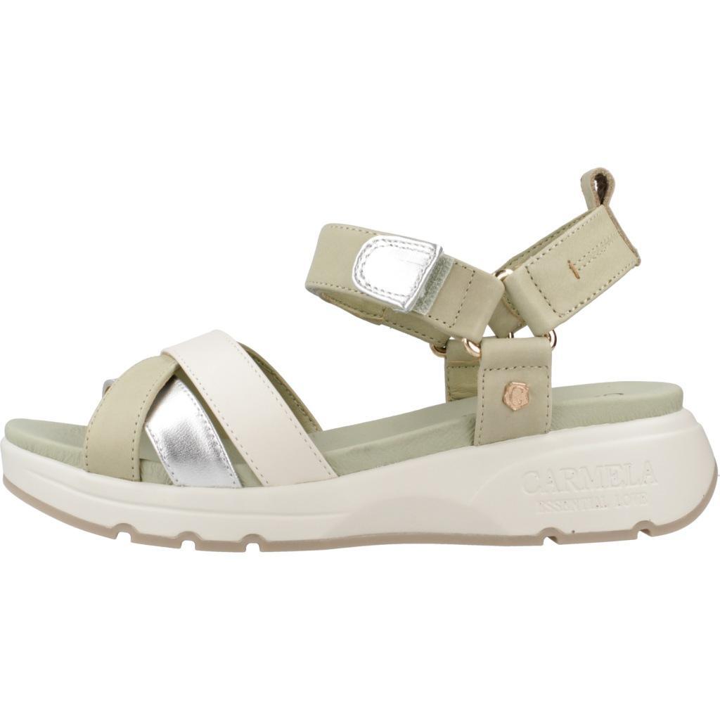 Sandales Carmela Modèle 161480c Couleur Vert 2/5