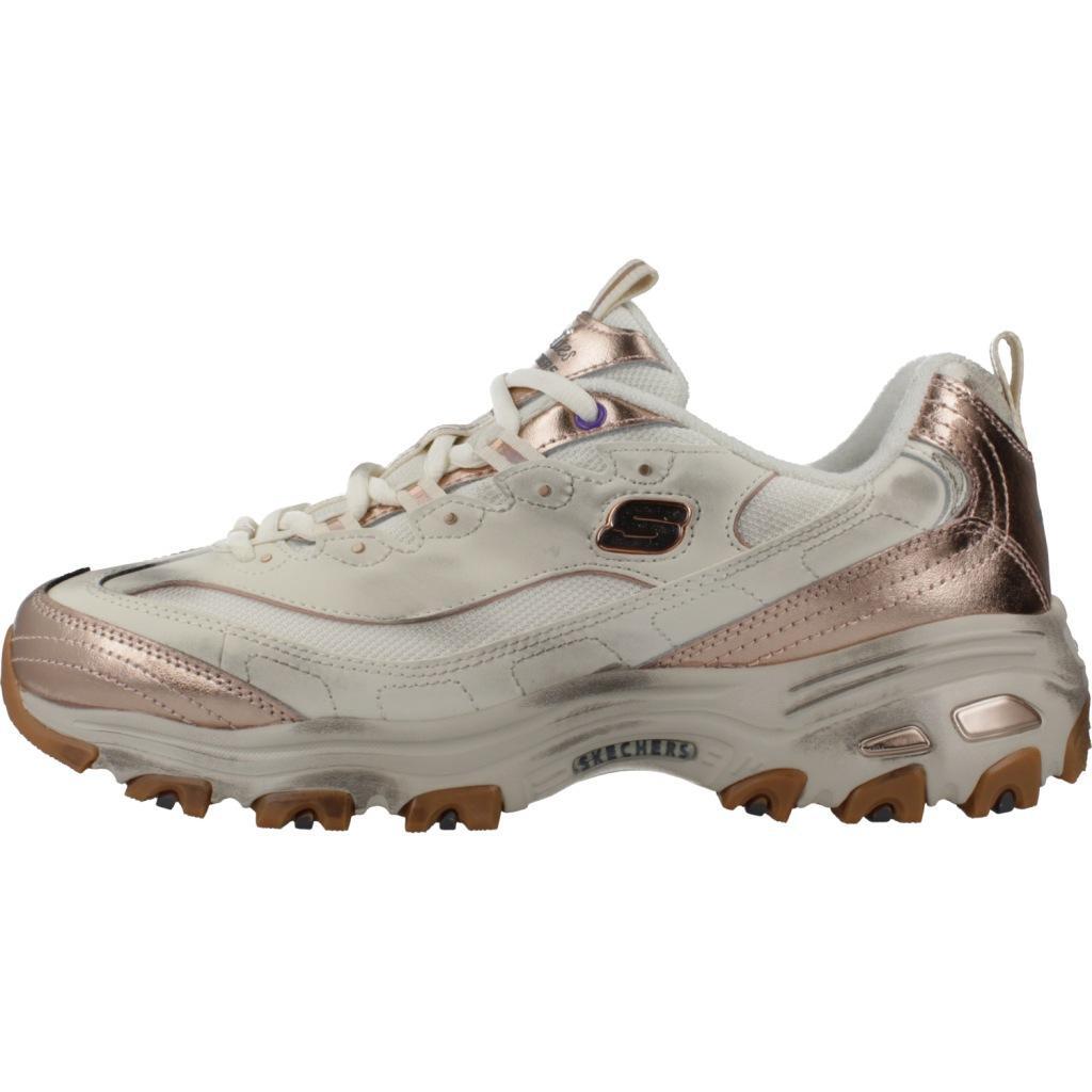 Baskets Skechers Modèle Dlites-vintage Visi Couleur Blanc 2/6