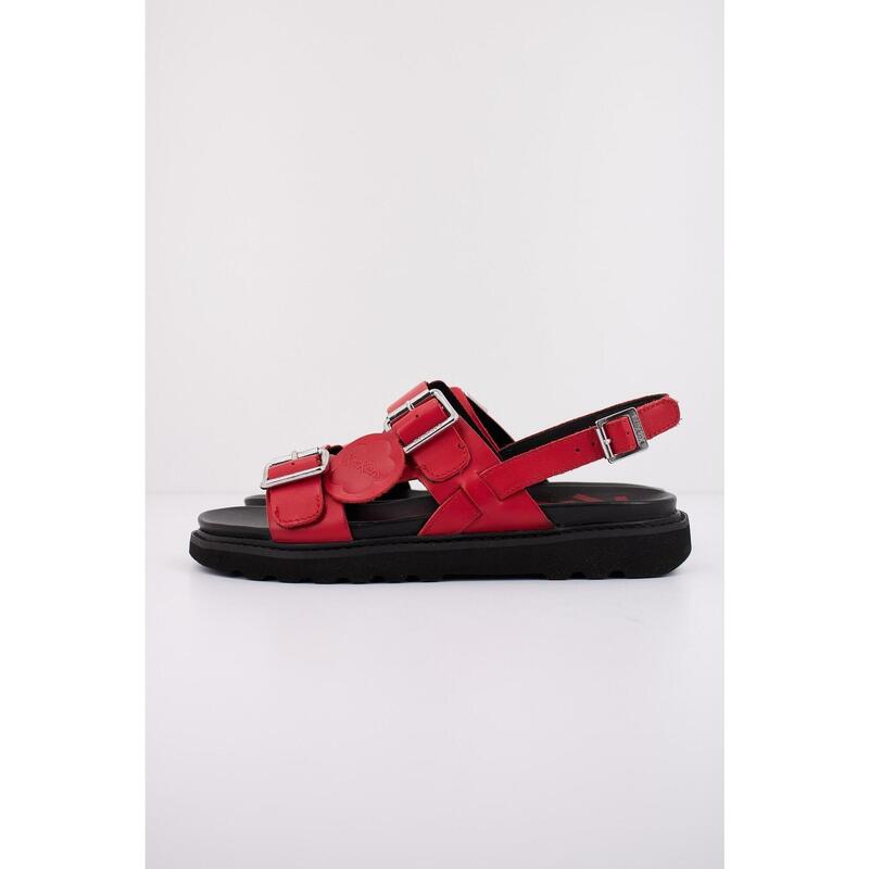 Sandales Kickers Modèle 860710 50 Couleur Rouge
