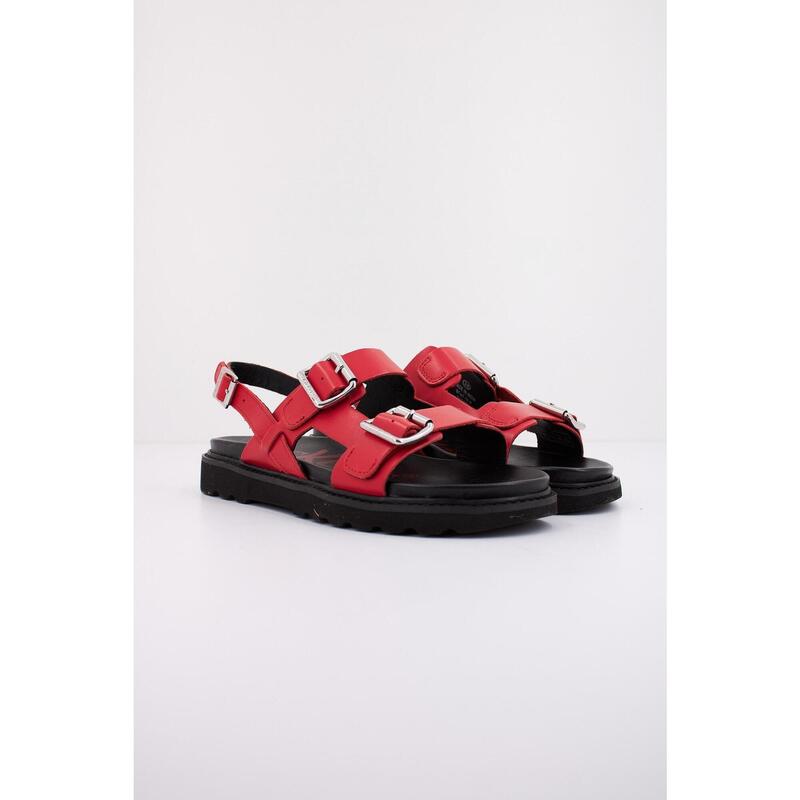 Sandales Kickers Modèle 860710 50 Couleur Rouge