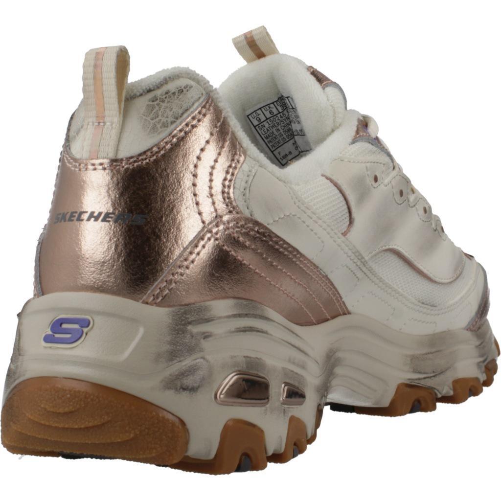 Baskets Skechers Modèle Dlites-vintage Visi Couleur Blanc 3/6