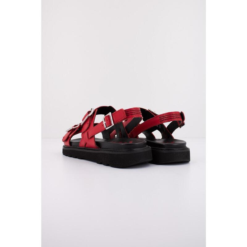 Sandales Kickers Modèle 860710 50 Couleur Rouge
