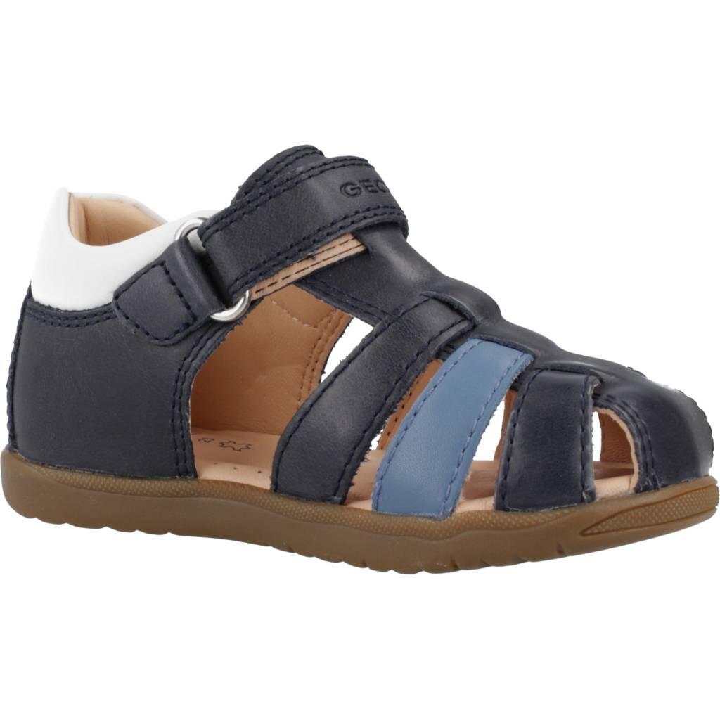 Sandales Geox Modèle B S.macchia B Couleur Bleu 5/5