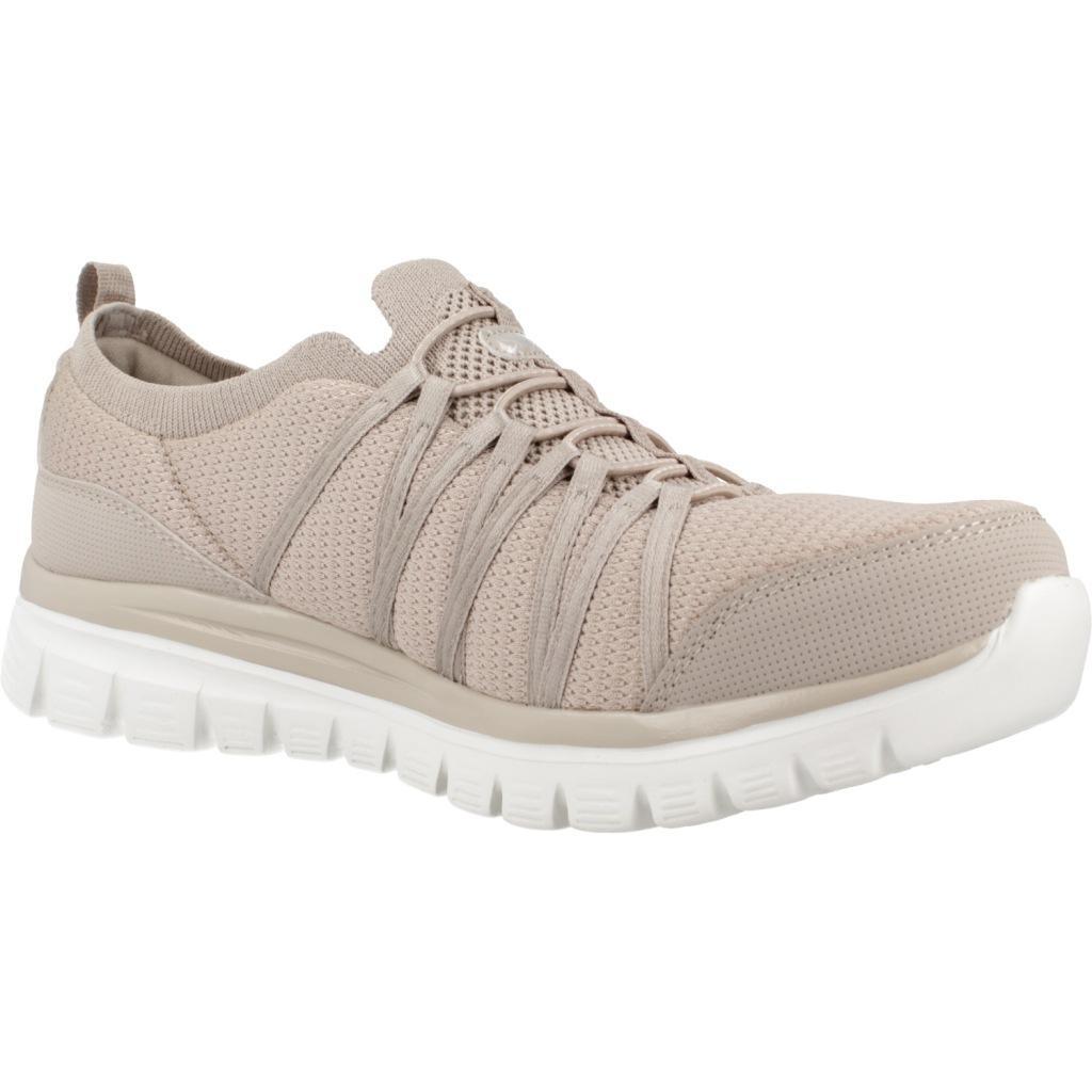 Baskets Skechers Modèle Graceful - Soft Soul Couleur Beige 5/5