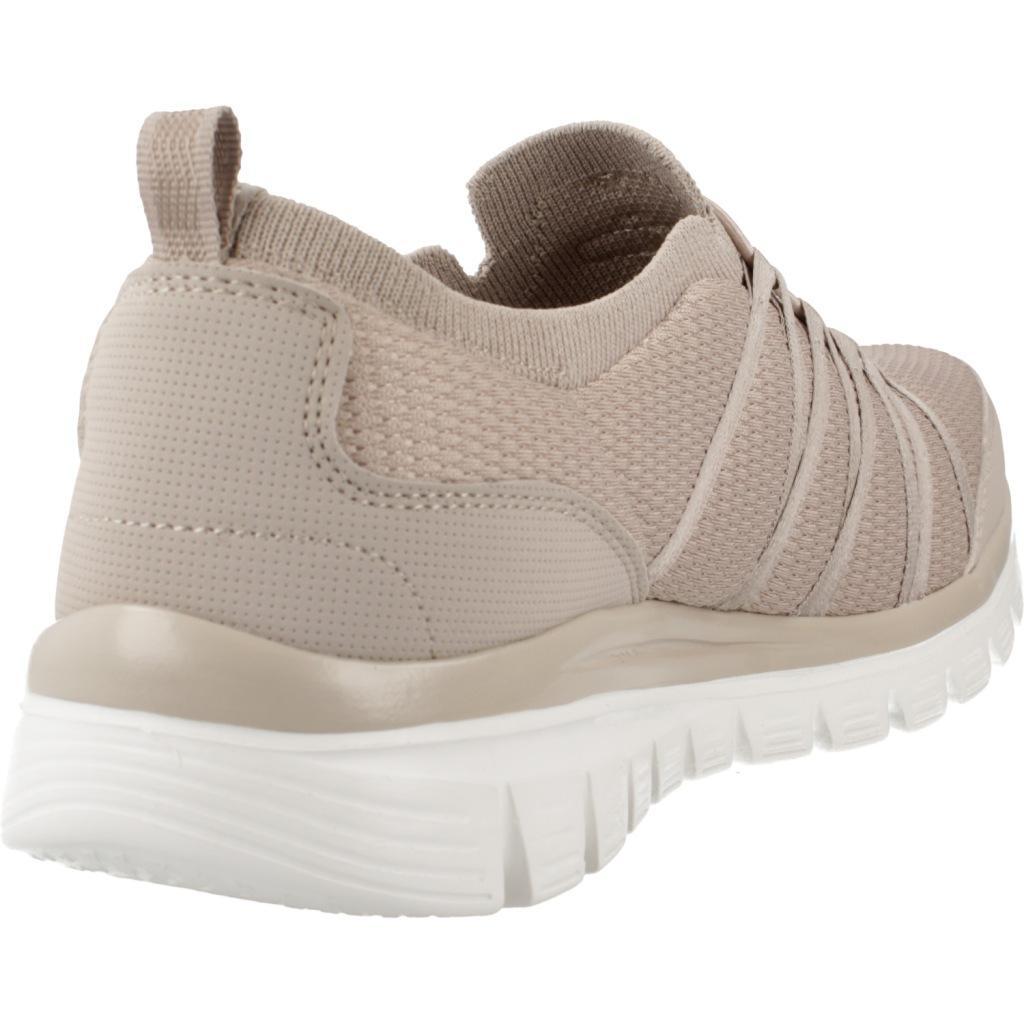 Baskets Skechers Modèle Graceful - Soft Soul Couleur Beige 3/5