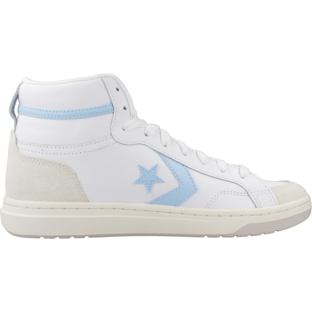 Baskets Converse Modèle Pro Blaze Classic Mid Pour Homme Couleur Blanc 4/5