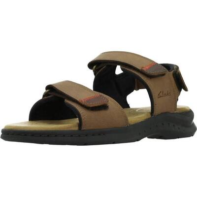 Sandalias Hombre Clarks Hapsford Creek Marron