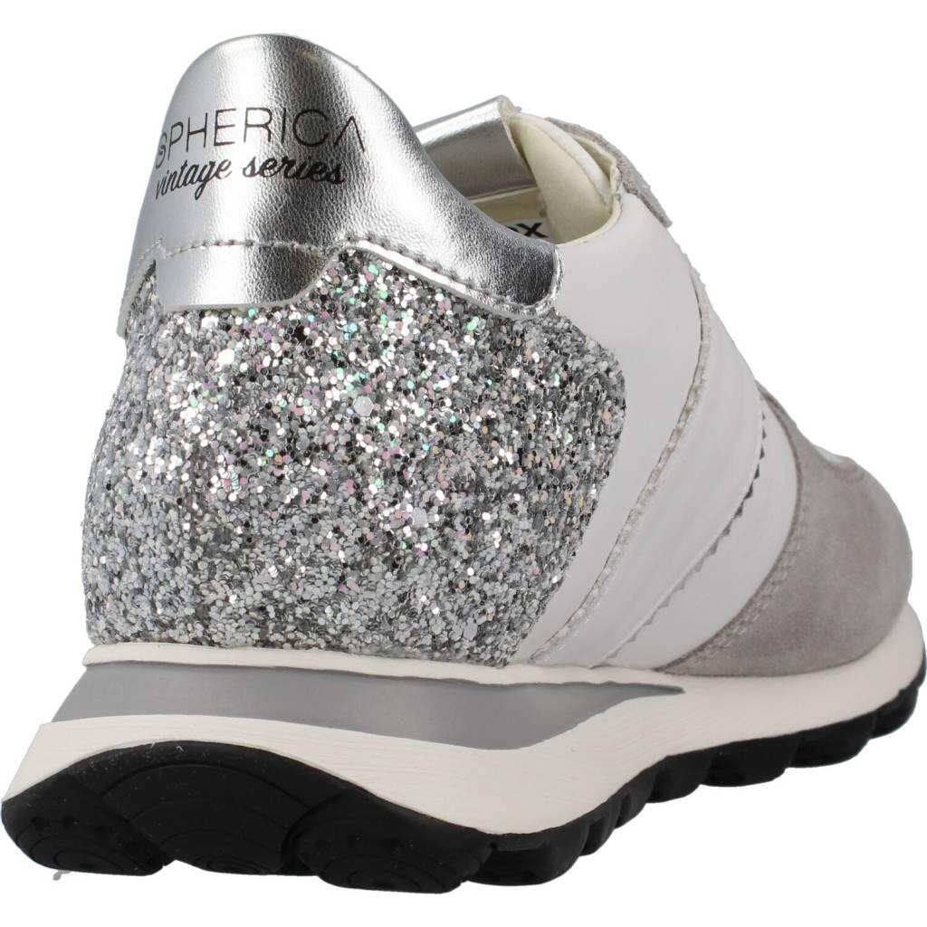 Baskets Geox Modèle D Spherica Vseries Couleur Gris 3/5