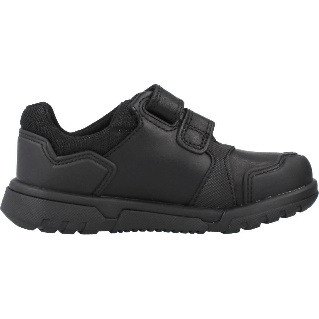 Baskets Clarks Modèle Blake Street Couleur Noir 4/5