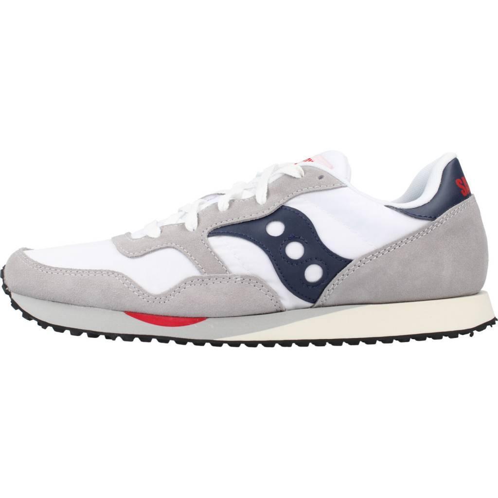 Baskets Saucony Modèle S70757 2 Dxn Trainer Vintage Couleur Gris 2/5