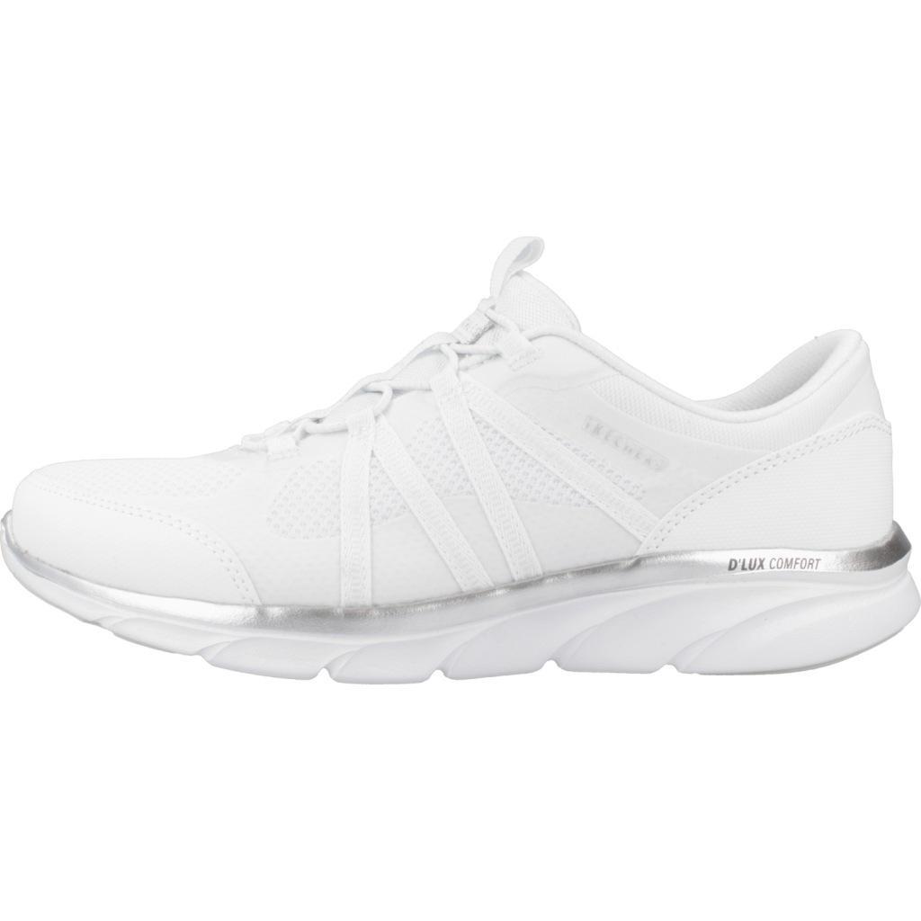 Baskets Skechers Modèle Dlux Comfort Couleur Blanc 2/5