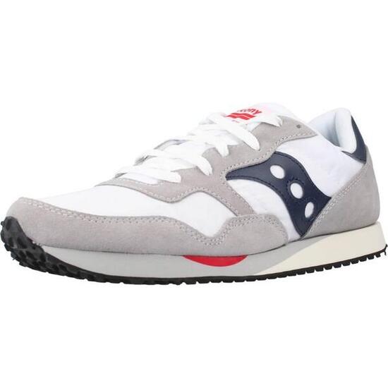 Baskets Saucony Modèle S70757 2 Dxn Trainer Vintage Couleur Gris