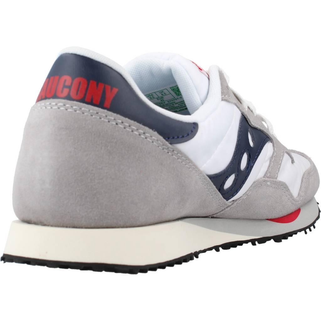 Saucony Tenis Unisex DXN, Gris Oscuro, 36 EU