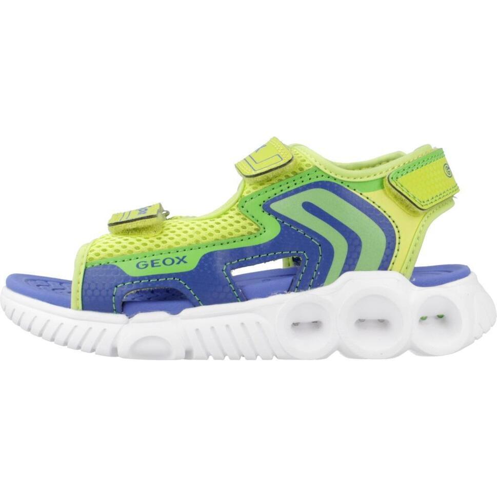 Sandały GEOX J SANDAL WROOM BOY Żółty