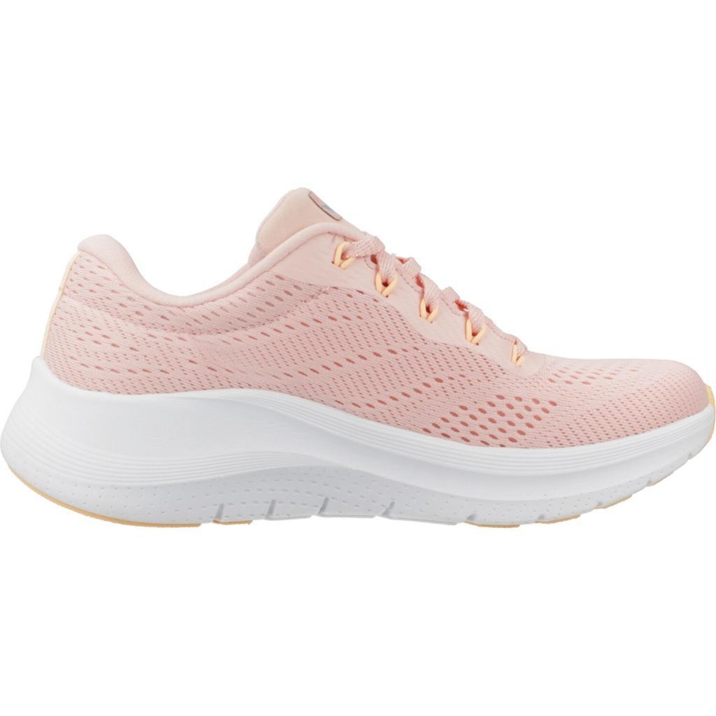 Baskets Skechers Modèle Arch Fit 2.0 Big League Couleur Rose 4/5