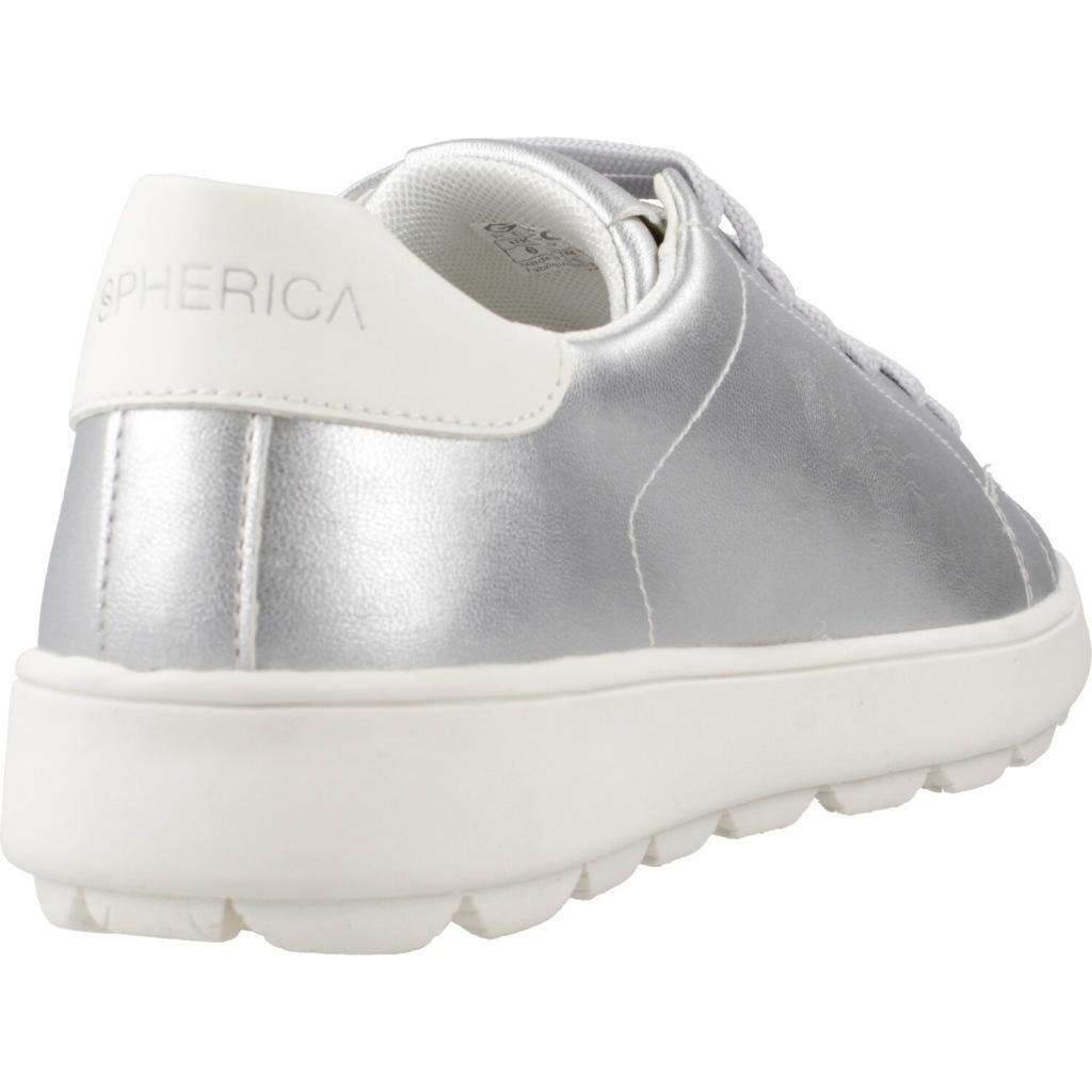 Baskets Geox Modèle D Spherica Ecub Couleur Argent 3/5