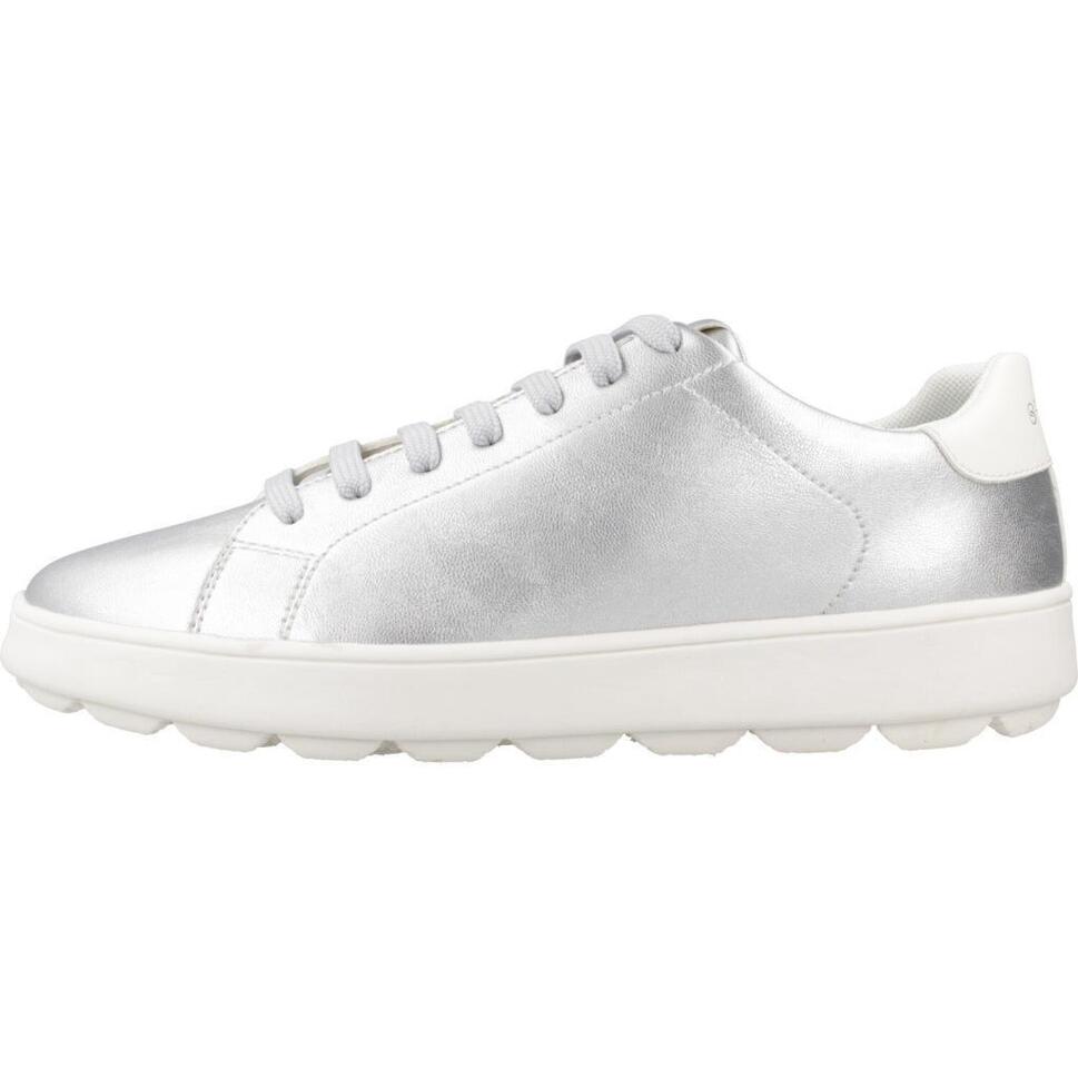 Tenisówki Geox Model D Spherica Ecub Kolor Srebrny