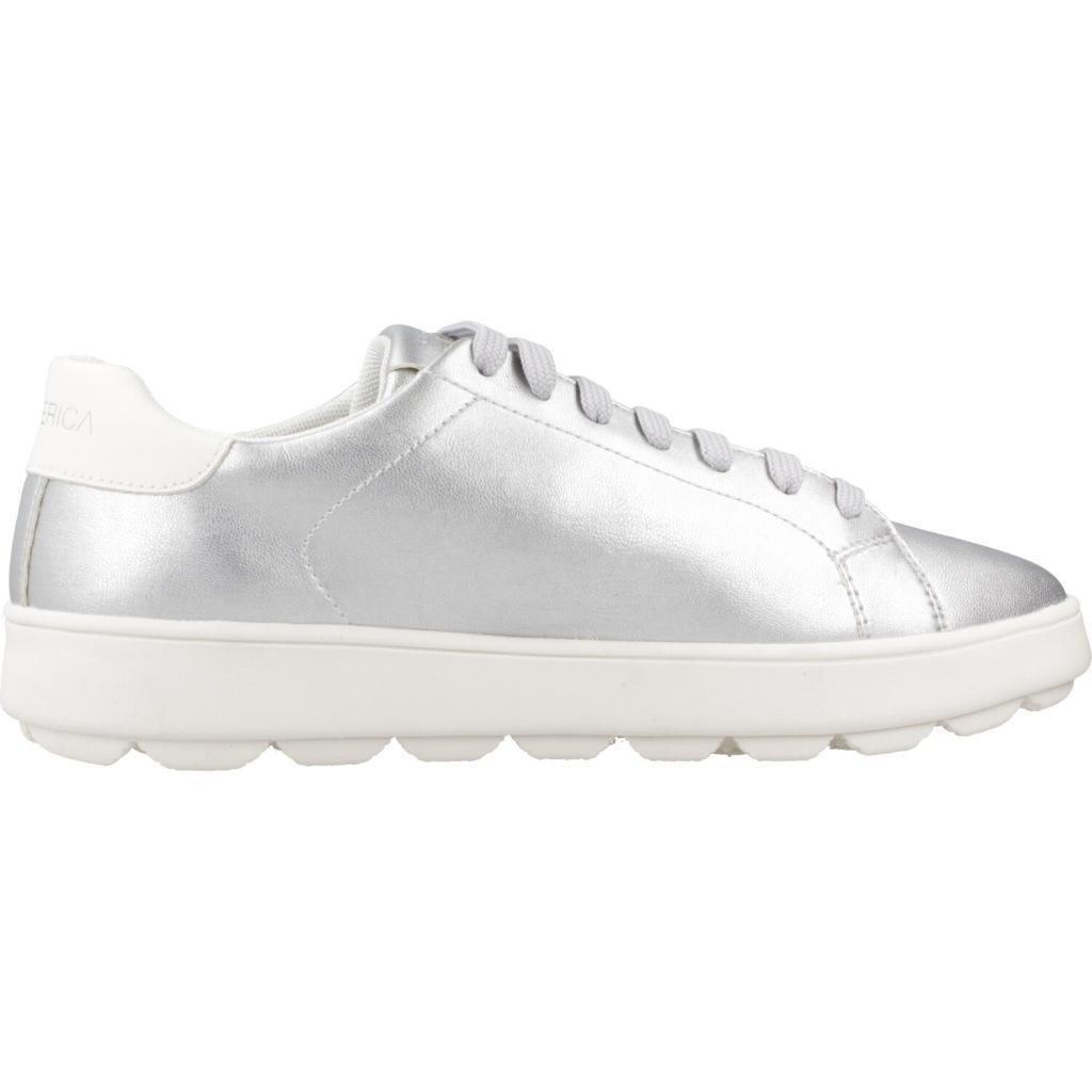 Baskets Geox Modèle D Spherica Ecub Couleur Argent 4/5