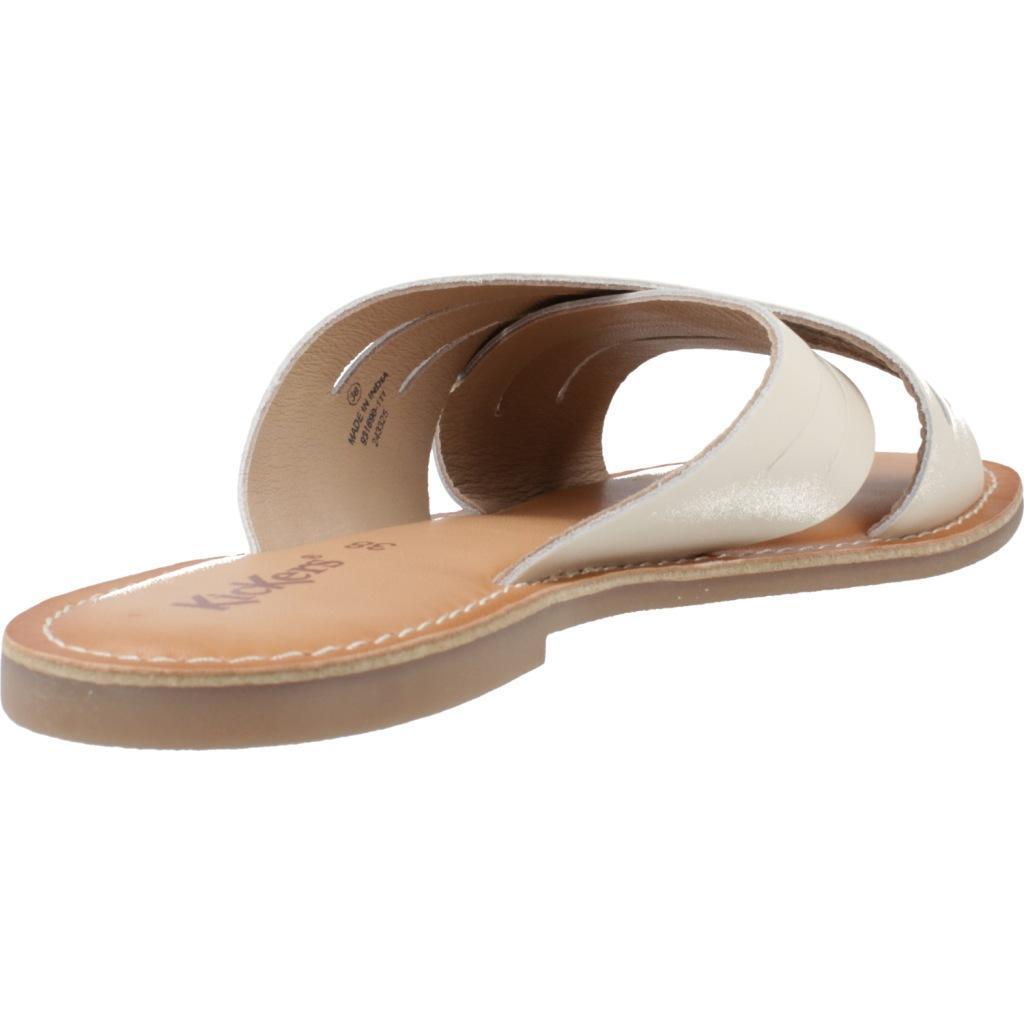 Sandales Kickers Modèle Kick Day Couleur Beige 3/5