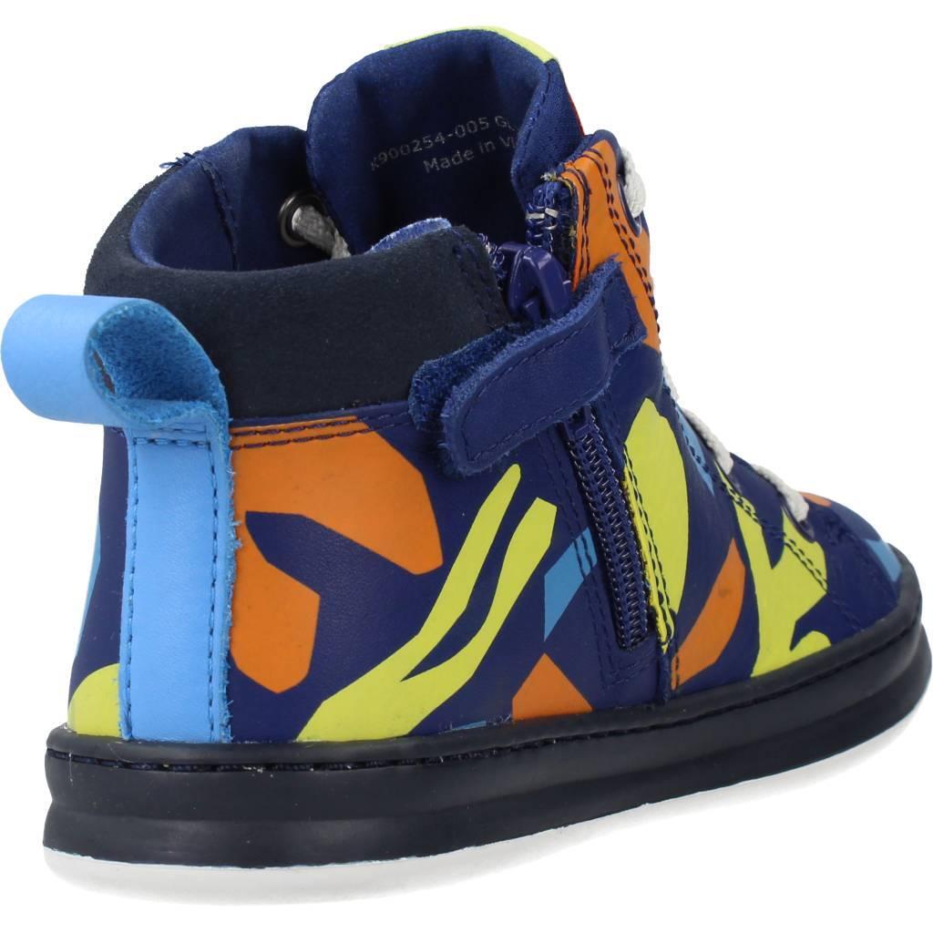 Baskets Camper Modèle Tws Kids Couleur Bleu 3/5